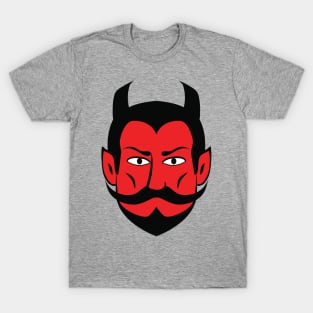 Red Devil Face T-Shirt